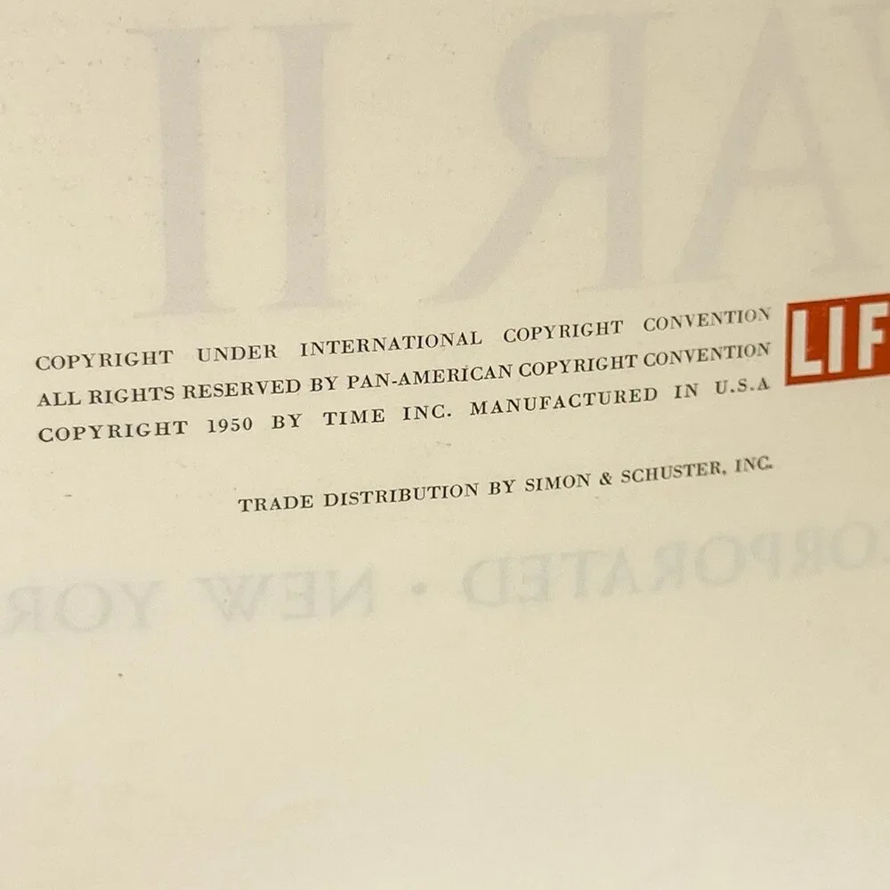 Life's Picture History of World War II 1950 First Edition/First Printing HC - Picture 8 of 8